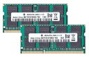 【中古】 PC3L-12800S(DDR3-1600) SO-DIMM 8GB×2枚組 メモリンゴブランドノートPC用メモリ DDR3L対応モデル (電圧1.35V & 1.5V 両対応)(2)