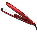 【中古】 ヴィダル サスーン ストレートアイロン マジック シャイン スチーム&マイナスイオン 海外対応 4段階温度調節 レッド VSS-9500/RJ