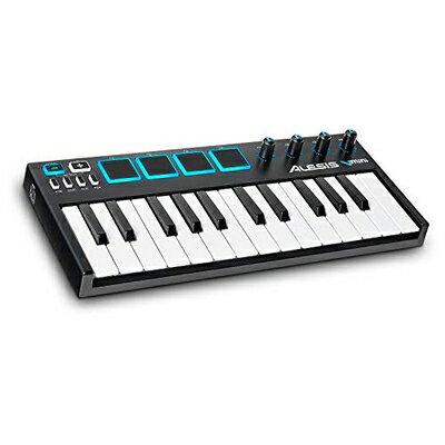 【中古】 Alesis 小型 USB MIDIキーボード パッドコントローラー 25鍵 V Mini