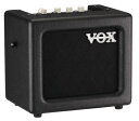【中古】 VOX ギター用 モデリングアンプ MINI3-G2 BK ブラック 自宅練習 ストリートに最適 持ち運び 電池駆動 マイク入力 MP3接続 ヘッドフォン使用可 3W