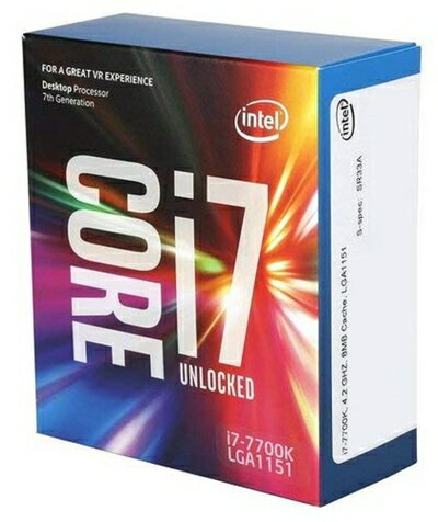 【中古】 Intel Core i7-7700K 4,2 GHz - Kaby Lake - BOX BX80677I77700K