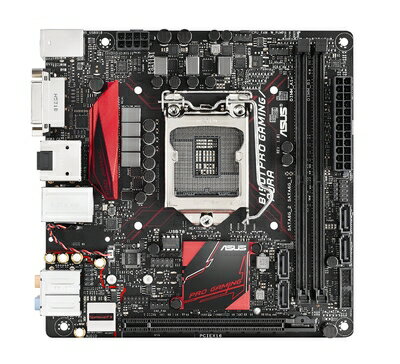 【中古】 ASUSTeK Intel B150搭載 第6世代インテルプロセッサー対応 B150I PRO GAMING AURA Wi-Fi非対応【Mini-ITX】