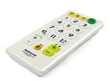 【中古】 AV-R210NK | AudioComm TVリモコン 大型ボタンで使いやすさ 地デジ対応 置いたまま操作OK