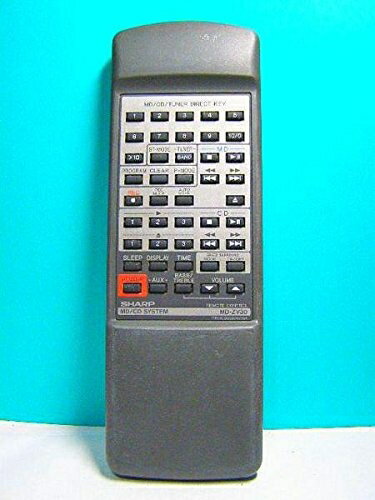 【中古】 シャープ オーディオリモコン MD-ZV30 RRMCG0087AWSA