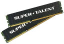 【中古】 SUPER TALENT WA133UX4G9 Dual Channel Kit (DDR3-1333 2GB x 2枚組)