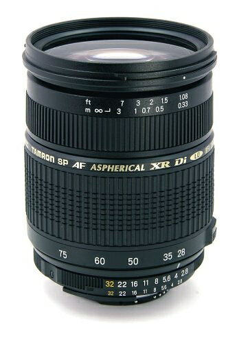 【中古】 TAMRON 大口径ズームレンズ SP AF28-75mm F2.8 XR Di キヤノン用 フルサイズ対応 A09E