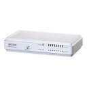 【中古】 BUFFALO Giga対応 プラスチック筺体 電源内蔵 8ポート ホワイト スイッチングハブ LSW4-GT-8NP/WH
