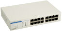 【中古】 ロジテック スイッチングハブ(LANハブ) 16ポート 電源内蔵 メタルケース 動作時環境50℃対応 LAN-SW16P/HGW
