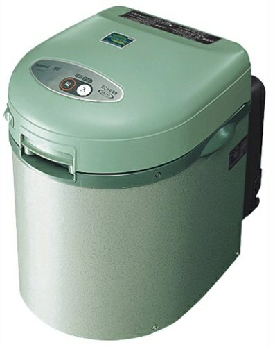 【中古】 パナソニック リサイクラー 家庭用 生ゴミ処理機 グリーン MS-N36-G