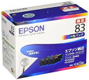 【中古】 エプソン 純正 インクカートリッジ 虫めがね IC4CL83 4色パック
