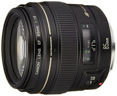 【中古】 Canon 7群9枚 単焦点レンズ キヤノン EFマウント EF85mm F1.8 USM フルサイズ対応