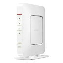 【中古】 BUFFALO バッファロー 無線LANルーター エントリーモデル (Wi-Fi 6(11ax)対応/周波数2.4、5GHz/ホワイト) WSR-1800AX4-WH