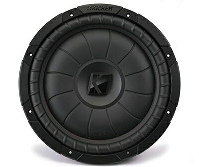 【中古】 KICKER CompVT 12インチ (30cm) サブウーファー SVC 4オーム 400W