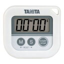 【中古】 タニタ 丸洗いタイマー100分計 ホワイト TD-376-WH