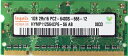 【中古】 Hynix 1GB ノートPC メモリ PC2-6400S DDR2 SDRAM HYMP112S64CP6-S6 AB-C