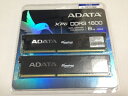 【中古】 A-DATA XPG Gaming series DDR3-1600 (4GB×2) 240pin Unbuffered DIMM AX3U1600GC4G9-2G(2)