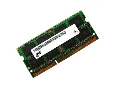 【中古】 Micron 204PIN PC3-8500 DDR3 1066 2GB SODIMM [MT16JSF25664HZ-1G1F1]