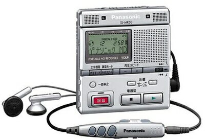 【中古】 Panasonic SJ-MR50-S ポータブルMDレコーダー (MDLP対応、スピーカー&ステレオマイク内蔵) シルバー