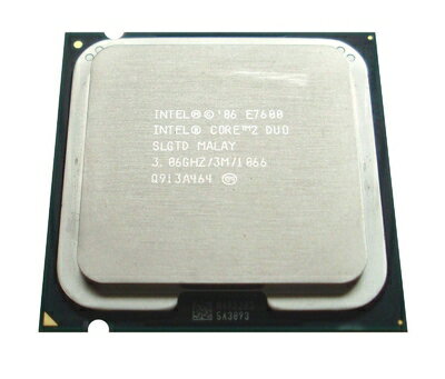 【中古】 Intel Core 2 Duo E7600 SLGTD 3.06GHz 3MB デスクトップCPUプロセッサー LGA775