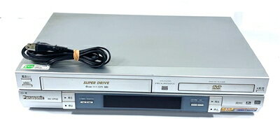 【中古】 パナソニック DVDプレーヤー VHSビデオ一体型 NV-VP32-S