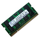 【中古】 SAMSUNG DDR2 800/PC2-6400S 2GB メモリノートブック用