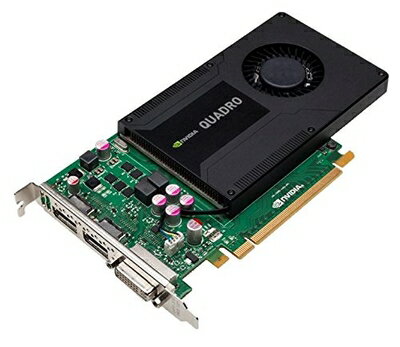【中古】 NVIDIA Quadro K2000 - グラフィックスカード - Quadro K2000 - 2 GB GDDR5 - PCIe 2.0 x16 - DVI 2 x DisplayPort - 小売