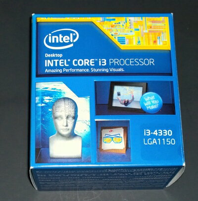 【中古】 Intel CPU Core-I3 3.50GHz 4Mキャッシュ LGA1150 BX80646I34330 【BOX】