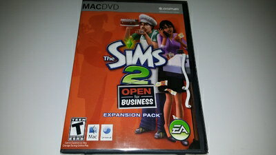 【中古】 The Sims 2: Open for Business Expansion Pack (Mac) (輸入版)