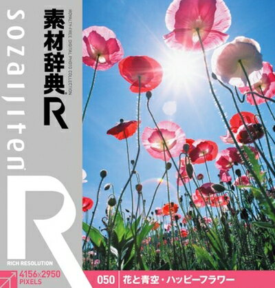 【中古】 素材辞典[R(アール)] 050 花と青空・ハッピーフラワー