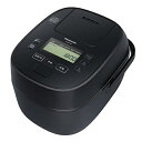 【中古】 パナソニック 炊飯器 5.5合 おどり炊き 全面発熱5段IH式 ブラック SR-MPA102-K