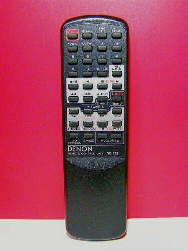 【中古】 DENON オーディオリモコン RC-193