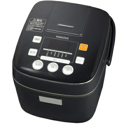 Microcomputer - 3 People - 【中古】 [山善] 炊飯器 3合 マイコン式 6種類炊き分け機能 予約 保温 玄米 ブラック YJC-300(B)