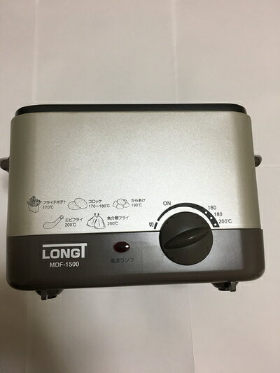 【中古】 山善 ロンティー 電気フライヤー MDF-1500