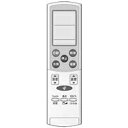 【中古】 SHARP(シャープ) 純正エアコン用リモコン CRMC-A725JBEZ