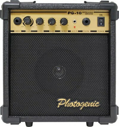 【中古】 フォトジェニック(Photogenic) PhotoGenic フォトジェニック ギターベース兼用アンプ オーバードライブ機能付き PG10