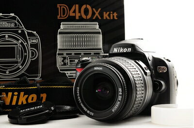 【中古】 Nikon デジタル一眼レフカメラ D40X レンズキット D40XLK