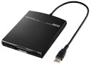【中古】 I-O DATA USB-FDX1BK USB 2.0 FullSpeed対応 1倍速 FDドライブ