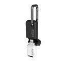 【中古】 GoPro ウェアラブルカメラ用アクセサリ Quik キー (iPhone/iPad) モバイル microSD カード リーダー AMCRL-001