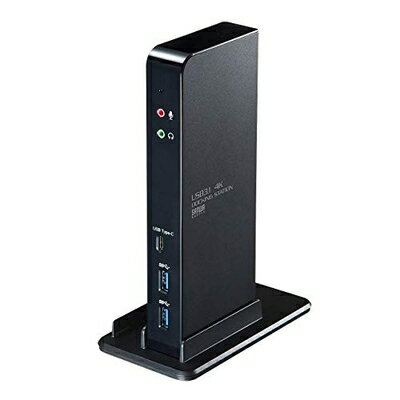 Apple - 【中古】 サンワサプライ USB3.1ドッキングステーション(USB2.0×2ポート/USB3.1×2ポート/Type-C×1ポート/RJ-45/ヘッドホン・マイクジャック) タブレットスタンド付き 4K対応 USB-CVDK4