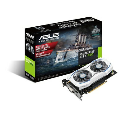 【中古】 ASUSTek NVIDIA GeForce GTX950搭載ビデオカード 補助電源なし GTX950-2G