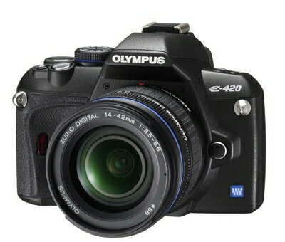 【中古】 OLYMPUS デジタル一眼レフカメラ E-420 レンズキット E-420KIT