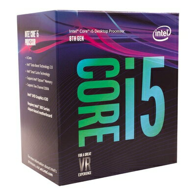 【中古】 Intel CPU Core i5-8600 3.1GHz 9Mキャッシュ 6コア/6スレッド LGA1151 BX80684I58600【BOX】【日本正規流通品】