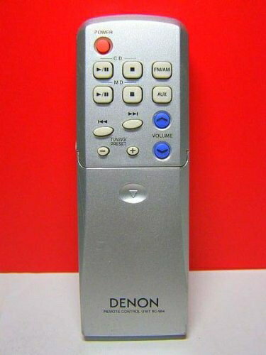 【中古】 デノン オーディオリモコン RC-984