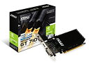 【中古】 MSI GeForce GT710 GDDR3 1GB グラフィックスボード VD5932