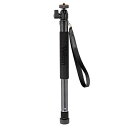 【中古】 Velbon 一脚 ULTRA STICK M52 5段 ウルトラロック 脚径21mm 小型 自由雲台 アルミ脚 408150 ブラック