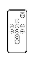 【中古】 SONY純正 リモコン 黒 J RMT-CM5IP 対応機種：SRS-GM7IPN