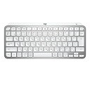 【中古】 ロジクール MX KEYS mini KX700PG ミニマリスト ワイヤレス イルミネイテッド キーボード ペイルグレー 充電式 bluetooth...