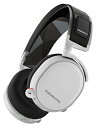【中古】 【国内正規品】密閉型 ゲーミングヘッドセット SteelSeries Arctis 7 White 61464(2)