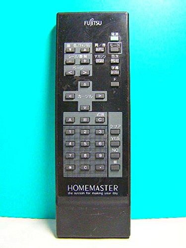 【お届け日について】お届け日の"指定なし"で、記載の最短日より早くお届けできる場合が多いです。お品物をなるべく早くお受け取りしたい場合は、お届け日を"指定なし"にてご注文ください。お届け日をご指定頂いた場合、ご注文後の変更はできかねます。【要注意事項】掲載されておりますお写真画像は全てイメージとなり、お送りするものを保証するものではございませんので、必ず下記事項を一読ください。【お品物お届けまでの流れについて】・ご注文：24時間365日受け付けております。・ご注文の確認と入金：入金*が完了いたしましたらお品物の手配をさせていただきます・お届け：商品ページにございます最短お届け日数±3日前後でのお届けとなります。*前払いやお支払いが遅れた場合は入金確認後配送手配となります、ご理解くださいますようお願いいたします。【中古品の不良対応について】・お品物に不具合がある場合、到着より7日間は返品交換対応*を承ります。初期不良がございましたら、購入履歴の「ショップへお問い合わせ」より不具合内容を添えてご連絡ください。*代替え品のご提案ができない場合ご返金となりますので、ご了承ください。・お品物販売前に動作確認をしておりますが、中古品という特性上配送時に問題が起こる可能性もございます。お手数おかけいたしますが、お品物ご到着後お早めにご確認をお願い申し上げます。【在庫切れ等について】弊社は他モールと併売を行っている兼ね合いで、在庫反映システムの処理が遅れてしまい在庫のない商品が販売中となっている場合がございます。完売していた場合はメールにてご連絡いただきますの絵、ご了承ください。【重要】・当社中古品は、製品を利用する上で問題のないものを取り扱っておりますので、ご安心して、ご購入いただければ幸いです。・商品の画像及びシリアルナンバーを弊社の方で控えておりますので、すり替え・模造品対策店舗として安心してお買い求めください。・中古品の特性上、外箱,取り扱い説明書,ドライバ用CD-ROM等は付属いたしません。ドライバ用CD-ROMが必要な製品の場合は、公式サイトよりダウンロードください。・商品名に【付属、特典、○○付き、ダウンロードコード】等の記載があっても中古品の場合は基本的にこれらは付属致しません。・当ストアでは取り付けサービスはございません。ご理解いただいた上でご購入いただければ幸いです。・リモコンが必要な商品の場合、互換性リモコンである場合がございます。動作は問題ございませんので、ご了承の上ご安心してお買い求めください。・その他付属品(接続ケーブル,バッテリー....etc)も、互換性品となる場合がございます。動作確認はきちんとしておりますので、ご了承の上ご安心してお買い求めください。下記はメーカーインフォになりますため、保証等の記載がある場合や、付属品詳細の記載がある場合がございますが、こちらの製品は中古品ですのでメーカー保証の対象外となり、付属品に関しましても、製品の機能として損なわない付属品（保存袋、ストラップ...ect）は基本的には付属いたしません。かならずご理解いただいた上で、ご購入ください。富士通 HOME MASTERリモコン F9060K1