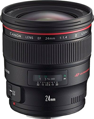 【中古】 Canon 単焦点広角レンズ EF24mm F1.4L II USM フルサイズ対応